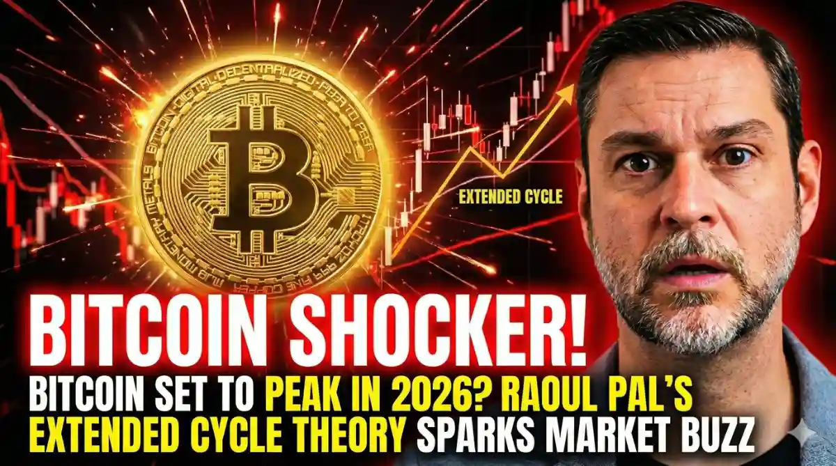 Bitcoin Set to Peak in 2026? Raoul Pal's Extended Cycle Theory Sparks Market Buzz