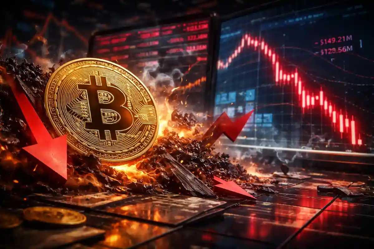 Crypto market turmoil as Bitcoin price falls below 87000 amid global macro shocks
