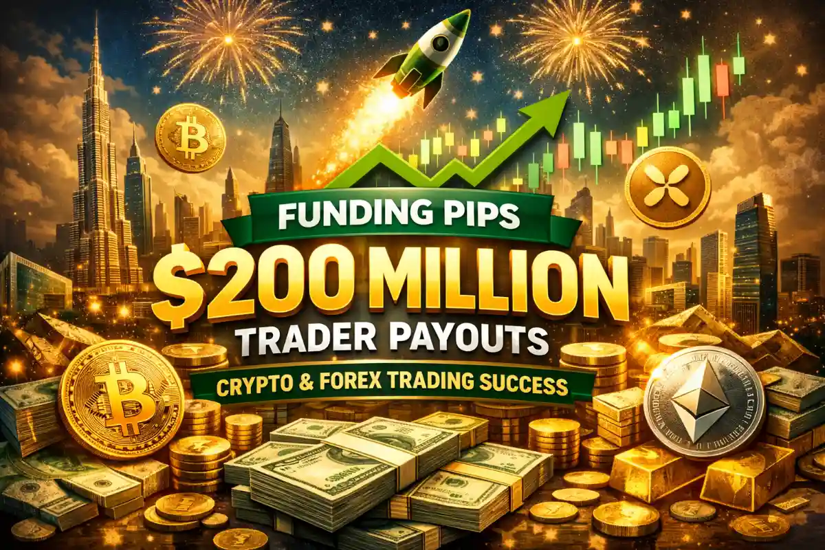 Funding Pips crosses $200 million in trader payouts
