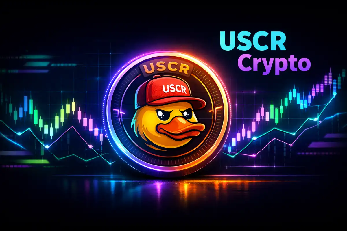 USCR crypto price chart and Solana memecoin market trends