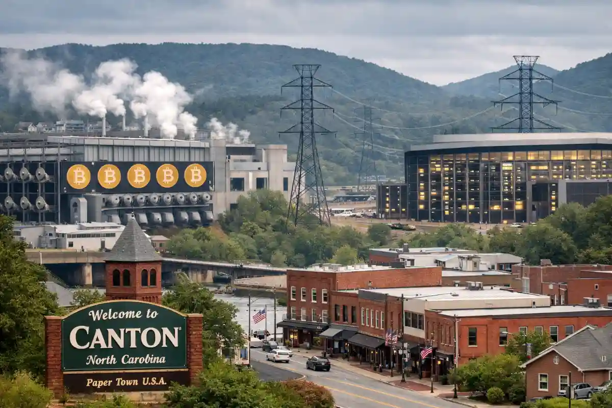 Canton North Carolina considers ban on crypto mining and data centers due to energy concerns