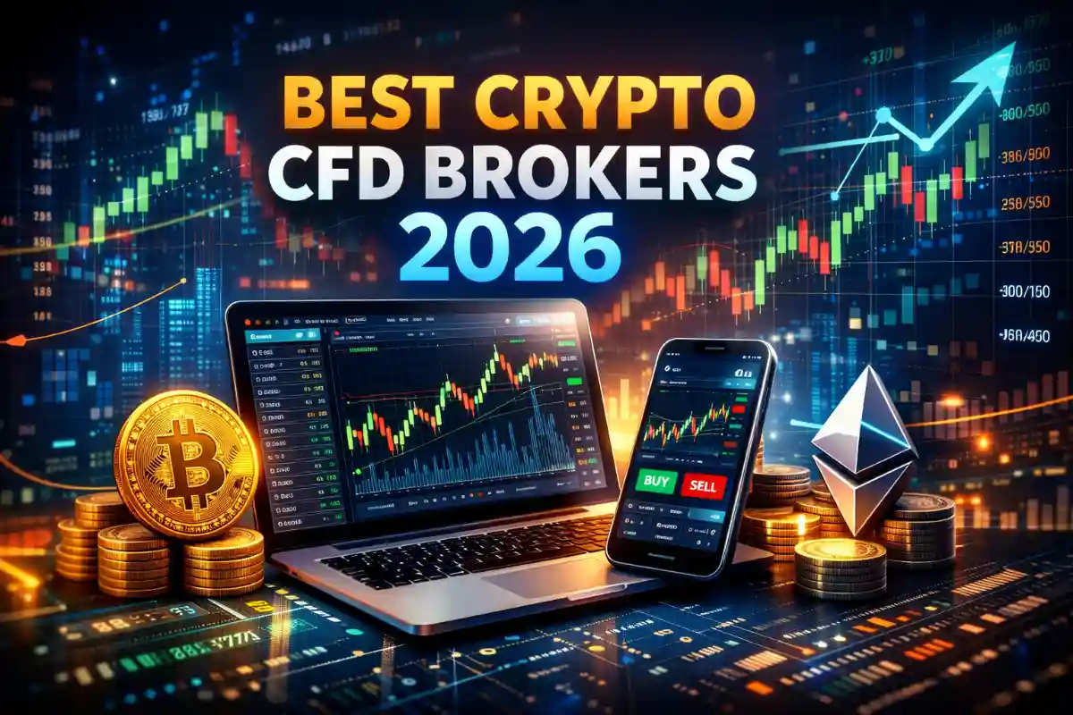 Best crypto CFD brokers 2026 trading Bitcoin and Ethereum with leverage