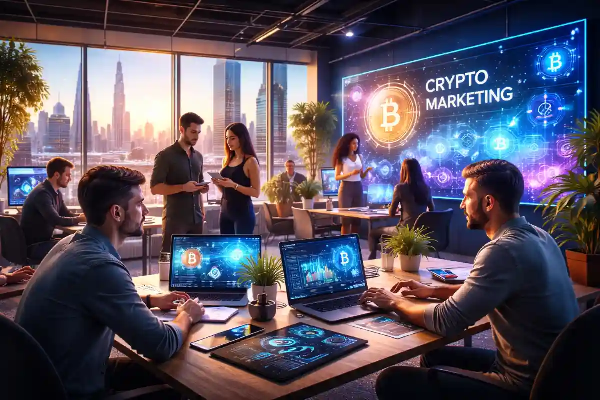 Crypto marketing agency driving Web3 and blockchain growth in 2026